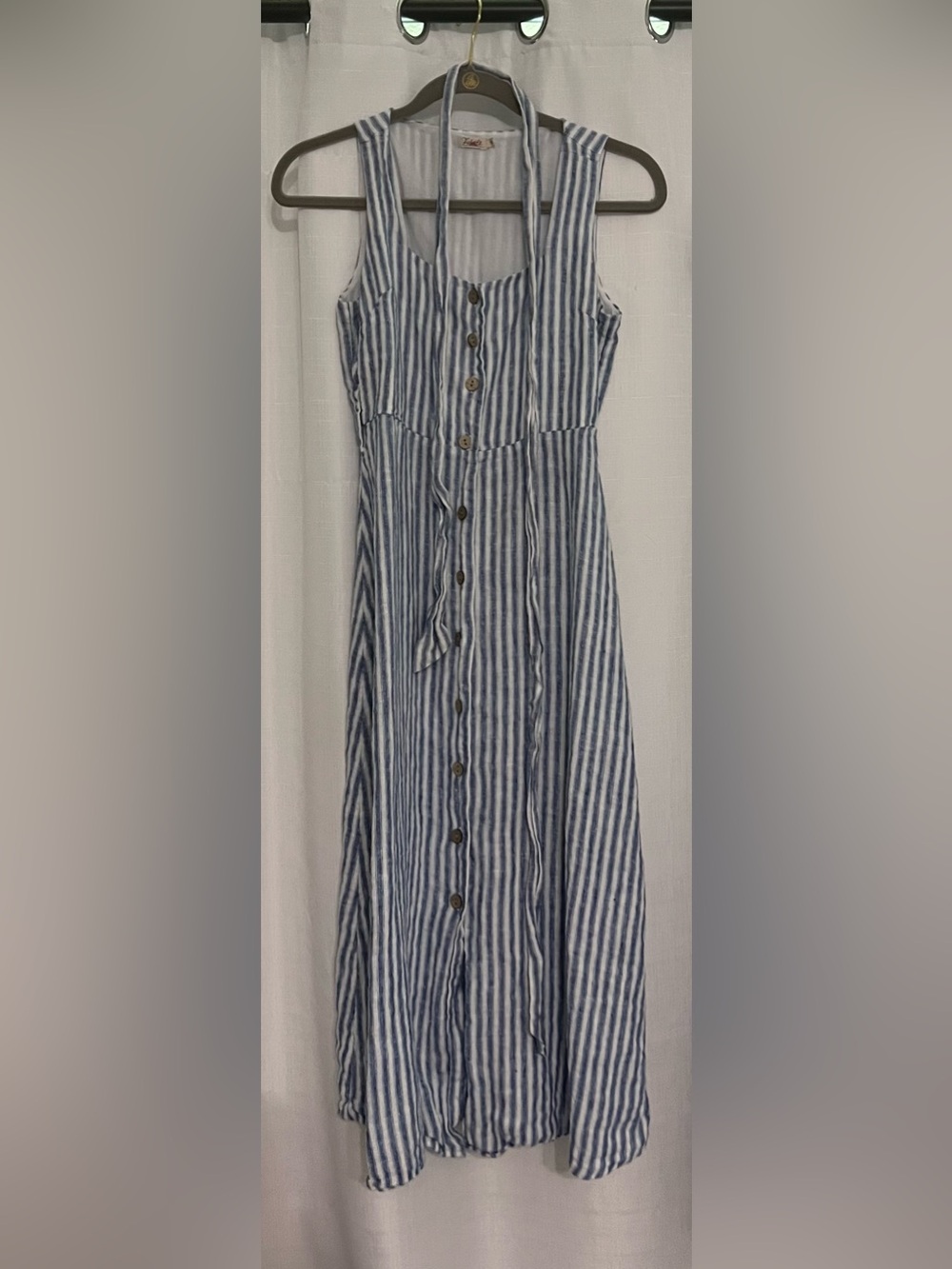 Faherty Seaside Linen Dress - Altered - Picture 2 of 4
